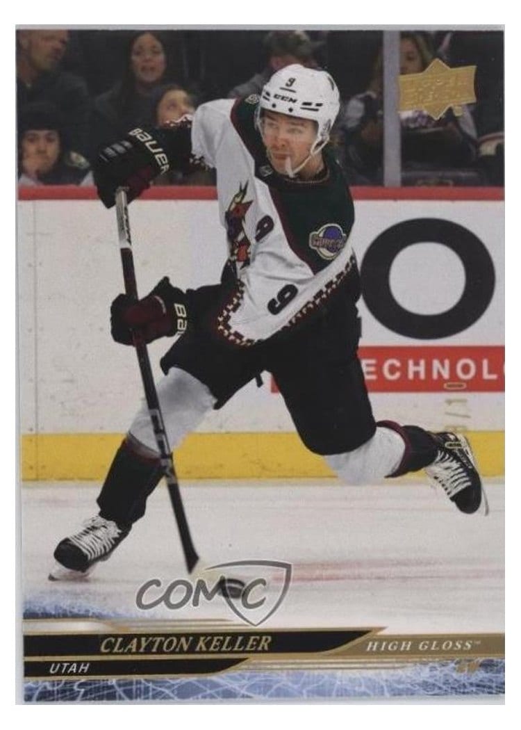 2024-25 Upper Deck Base Set Clayton Keller #8 card
