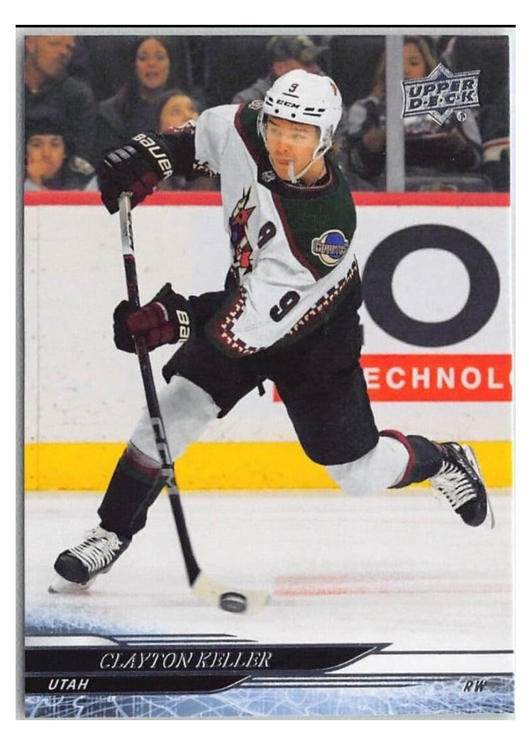 2024-25 Upper Deck Base Set Clayton Keller #8 card