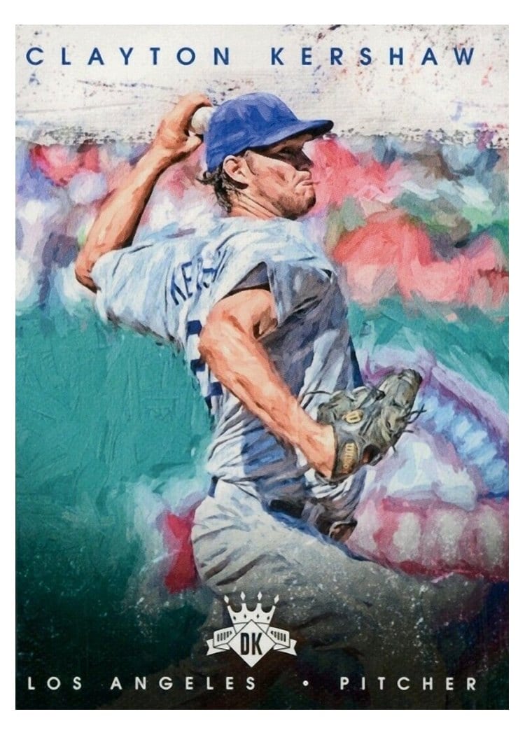 2016 Panini Diamond Kings Base Set Clayton Kershaw #62 card
