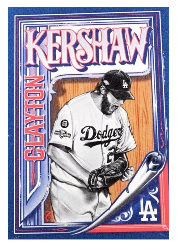 2021 Topps Project70 Base Set Clayton Kershaw #207 card