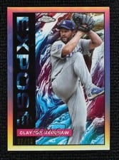 2025 Topps Chrome Update Topps Chrome Expose Clayton Kershaw #TCE-58