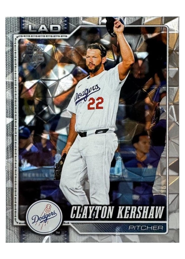 2026 Topps Clayton Kershaw #22 card
