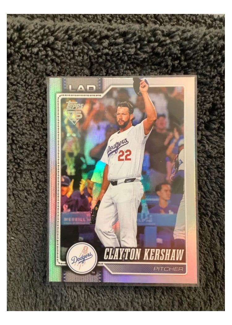2026 Topps Clayton Kershaw #22 card