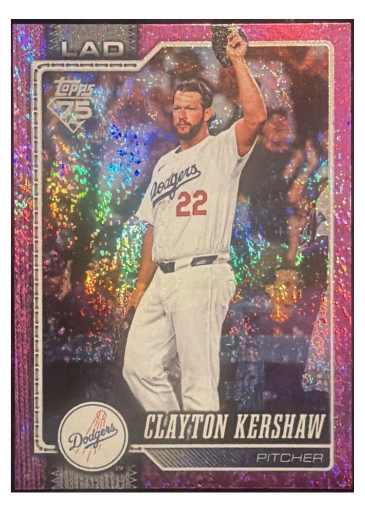 2026 Topps Clayton Kershaw #22 card