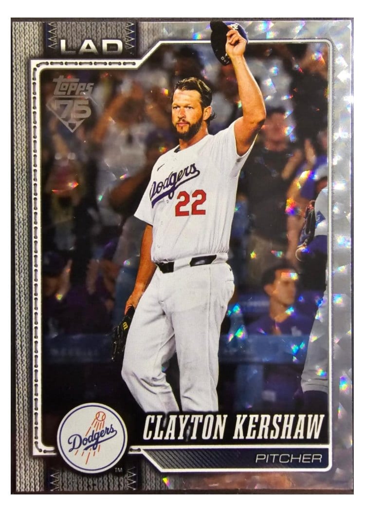 2026 Topps Clayton Kershaw #22 card