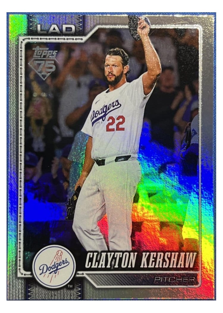 2026 Topps Clayton Kershaw #22 card