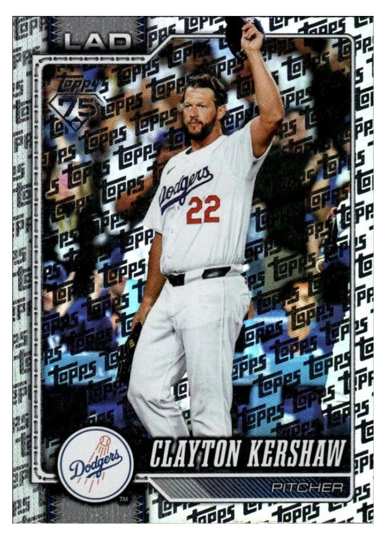 2026 Topps Clayton Kershaw #22 card