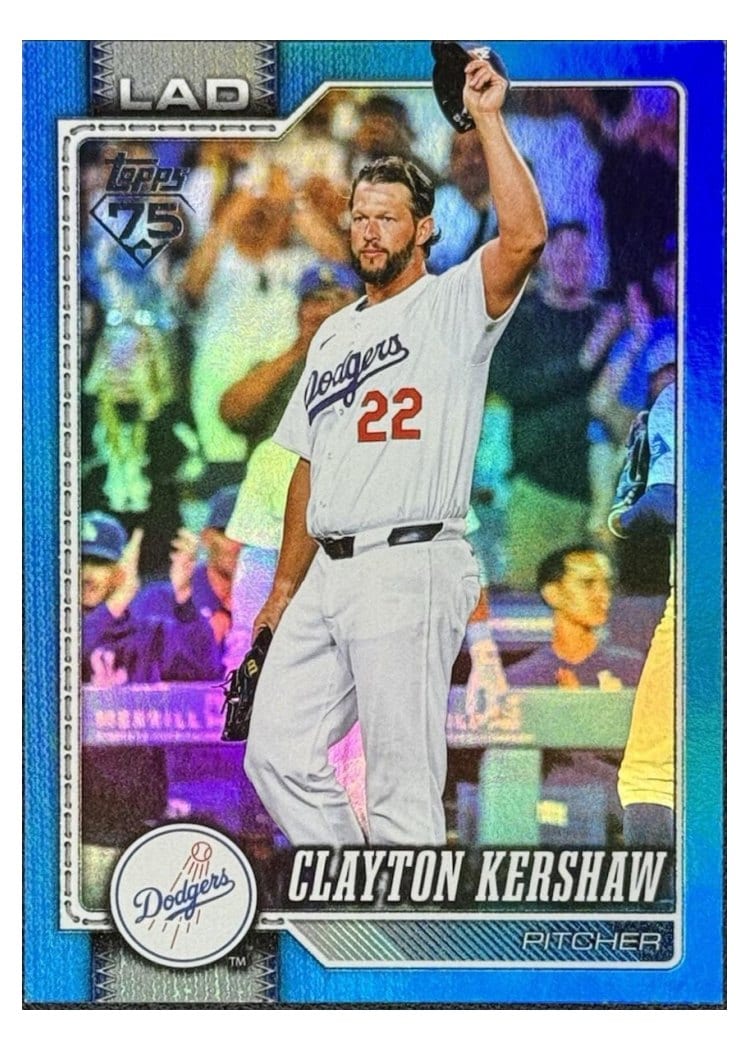 2026 Topps Clayton Kershaw #22 card