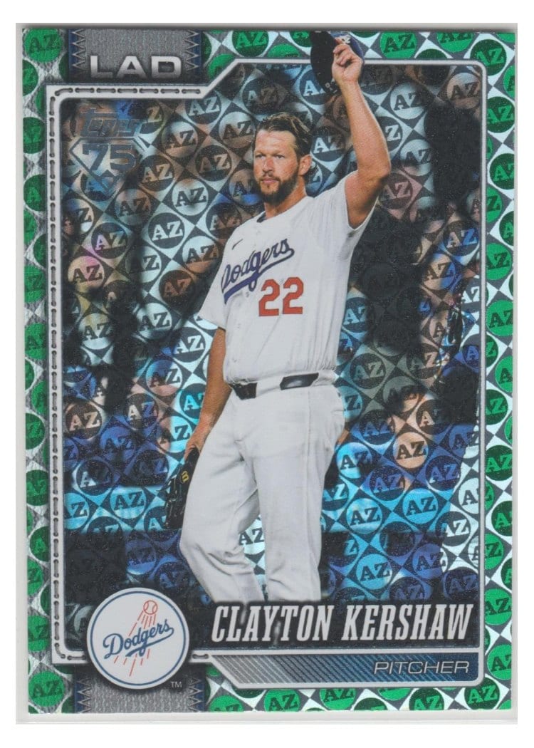 2026 Topps Clayton Kershaw #22 card