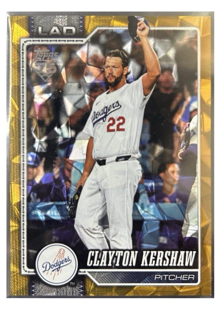2026 Topps Clayton Kershaw #22 card