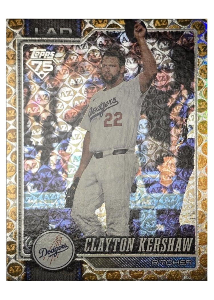 2026 Topps Clayton Kershaw #22 card