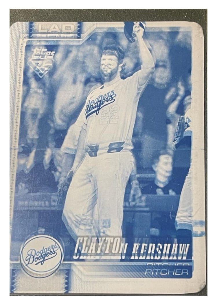 2026 Topps Clayton Kershaw #22 card