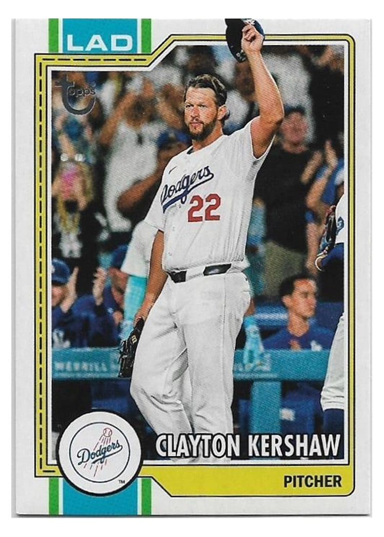 2026 Topps Clayton Kershaw #22 card