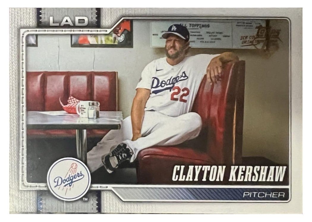 2026 Topps Clayton Kershaw #22 card