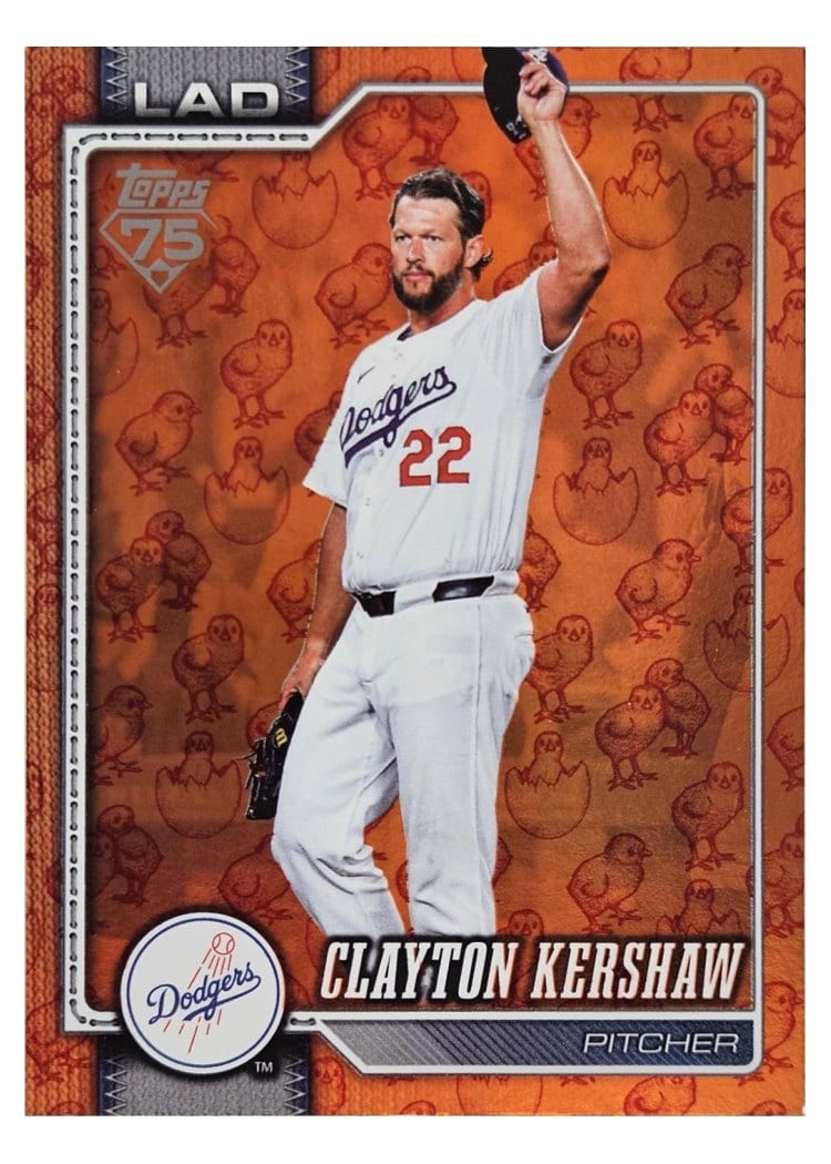 2026 Topps Clayton Kershaw #22 card