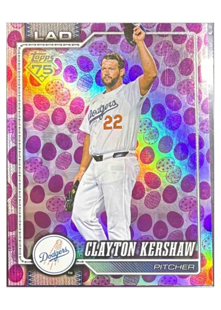 2026 Topps Clayton Kershaw #22 card