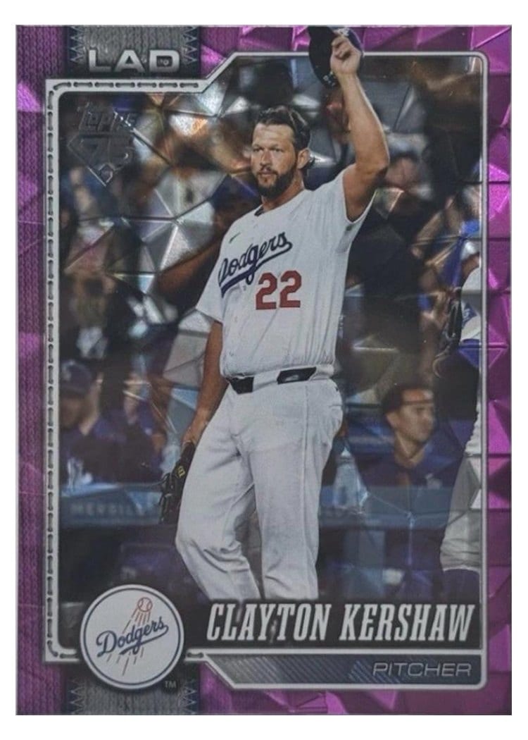 2026 Topps Clayton Kershaw #22 card