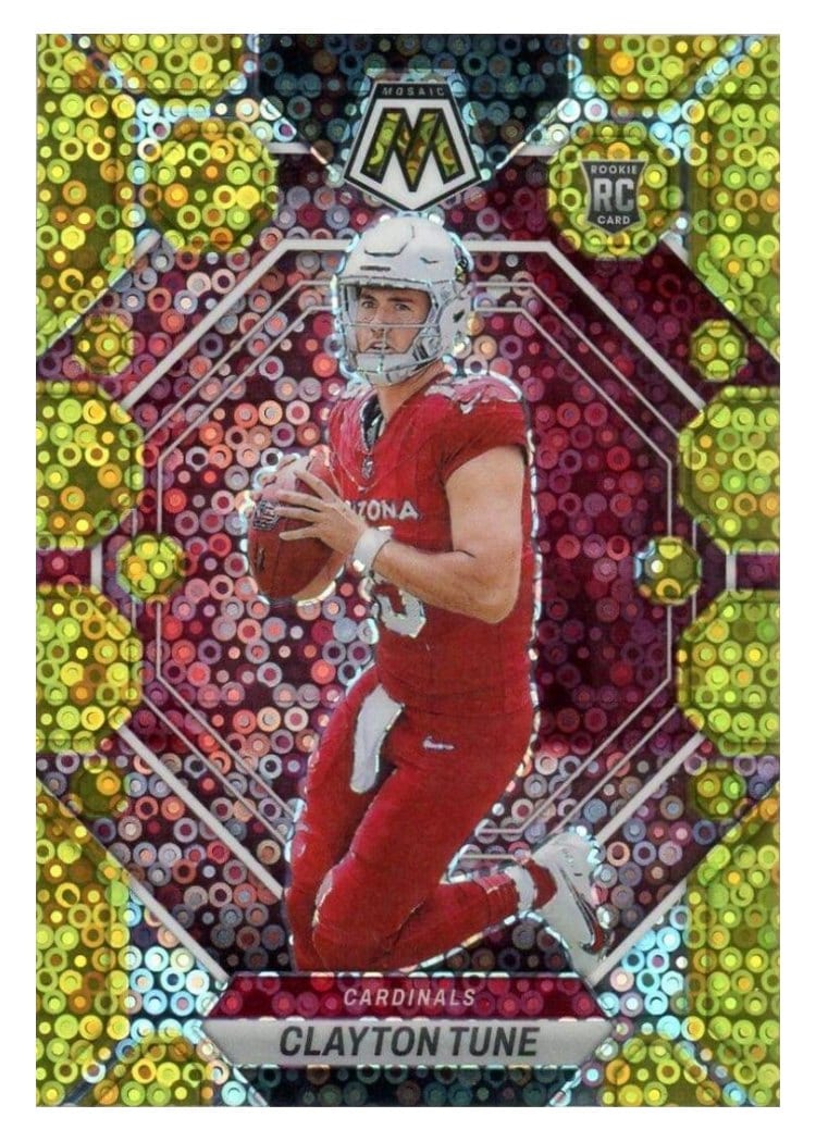 2023 Panini Mosaic Base Set Clayton Tune #302 card