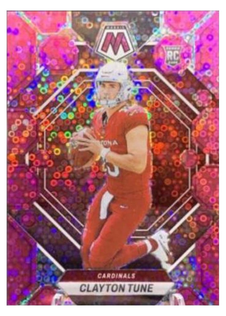 2023 Panini Mosaic Base Set Clayton Tune #302 card