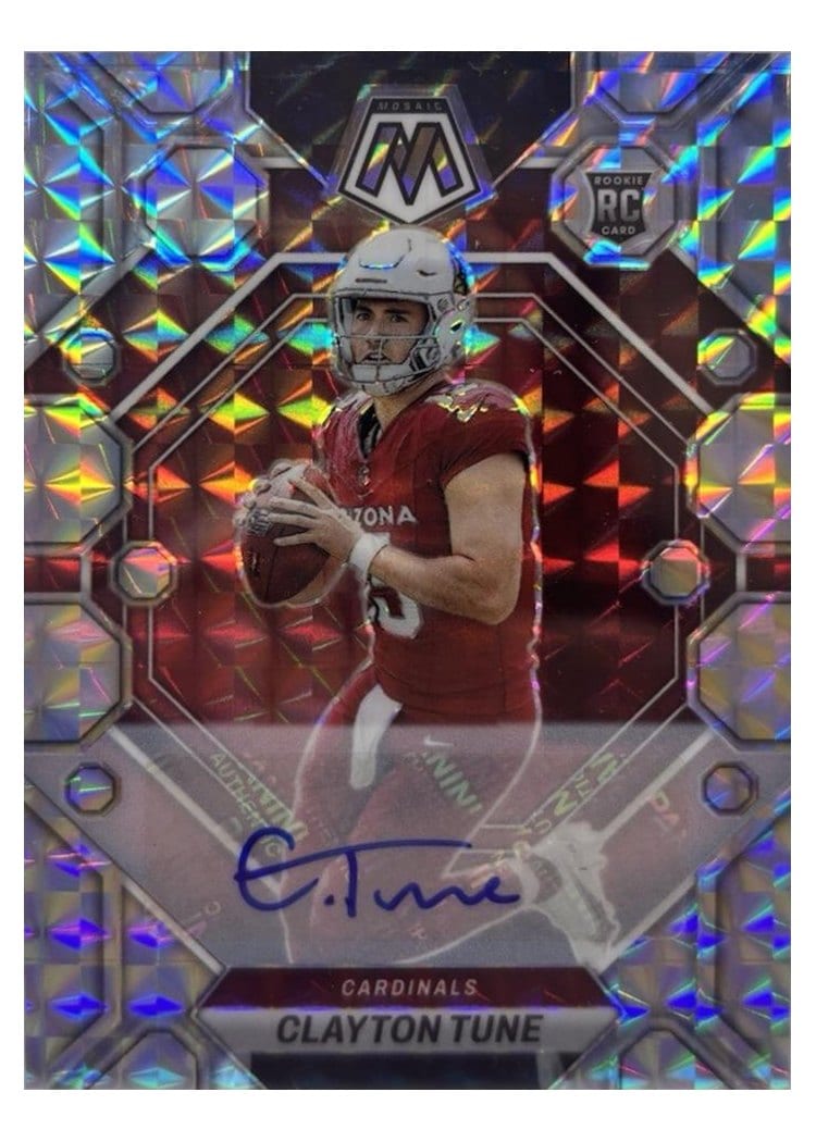 2023 Panini Mosaic Base Set Clayton Tune #302 card