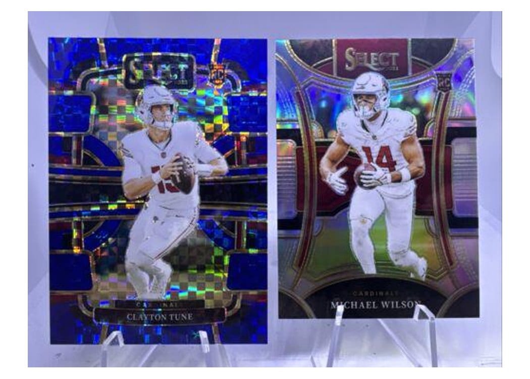 2023 Panini Select Base Set Clayton Tune Silver Prizm #2 card