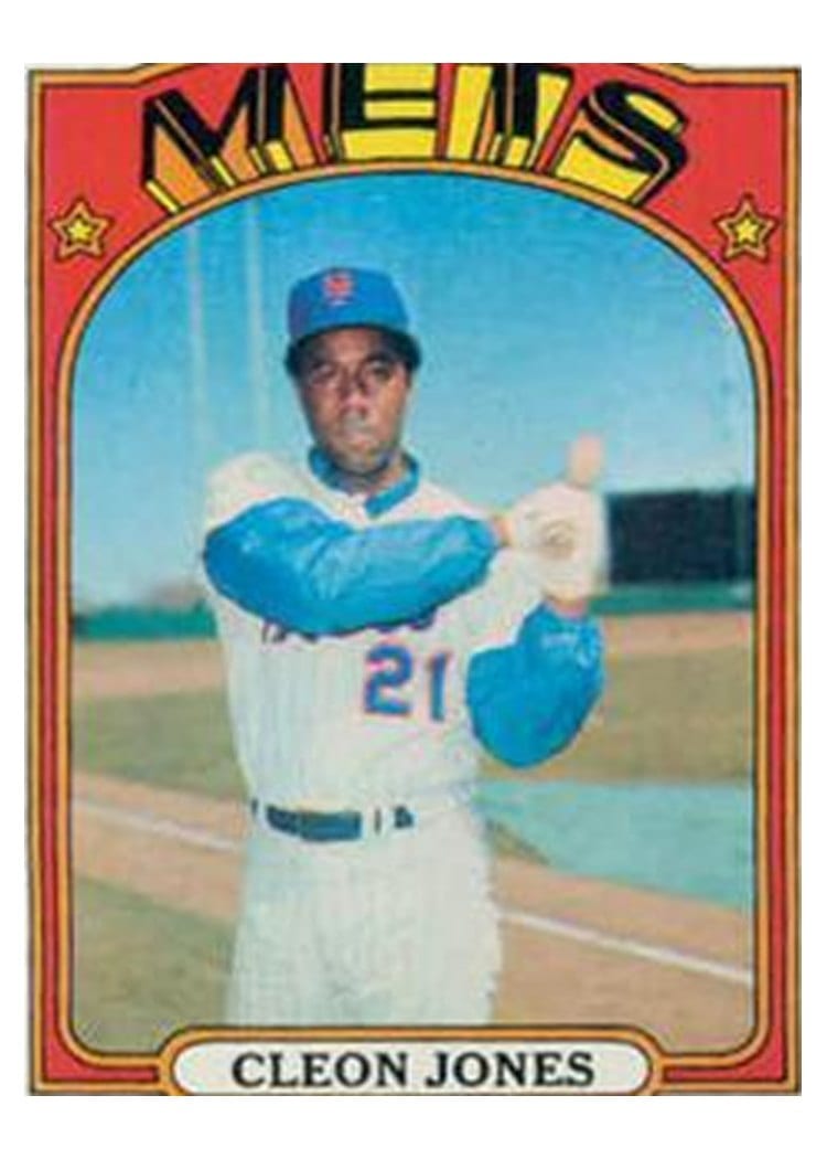 1972 Topps Cleon Jones #31 card
