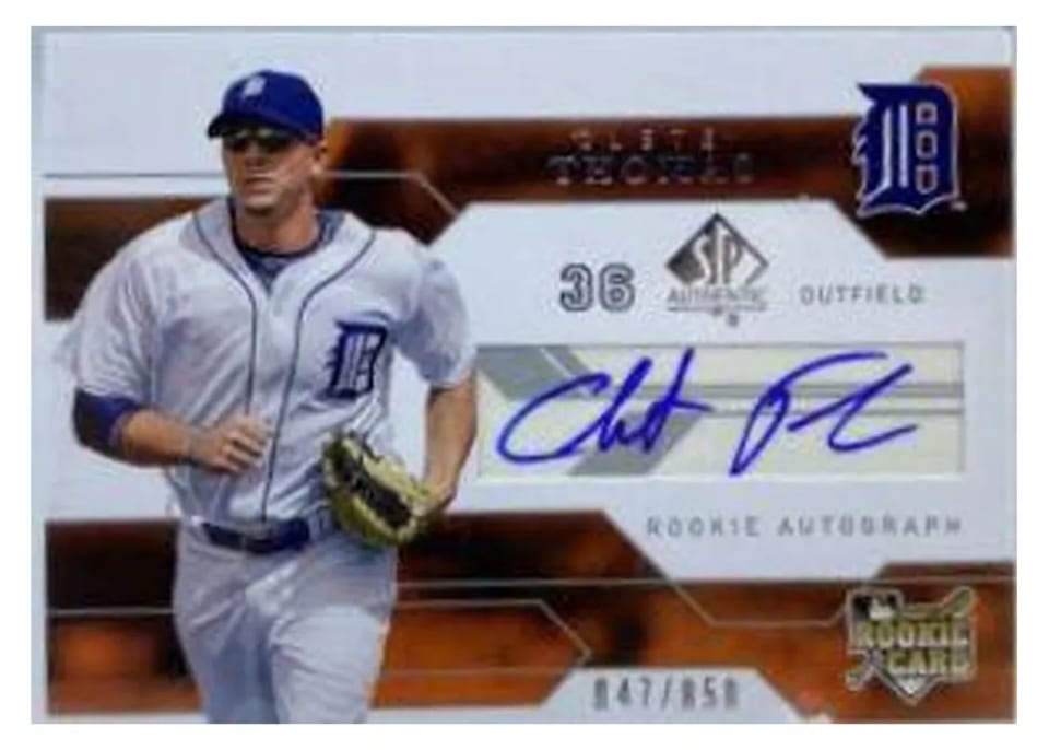 2008 SP Authentic Clete Thomas #167 card