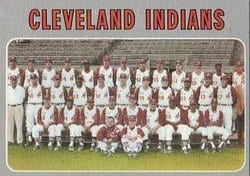 1970 Topps Base Set Cleveland Indians #637 card