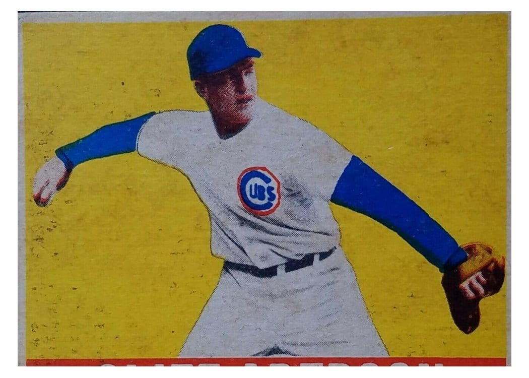 1948 Leaf Cliff Aberson #136 card
