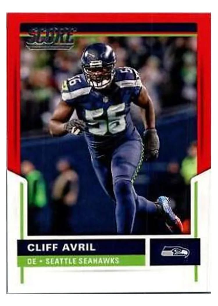 2017 Score Base Set Cliff Avril #5 card