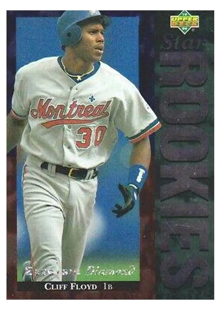 1994 Upper Deck Cliff Floyd #12 card
