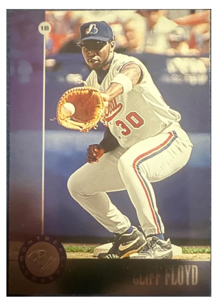 1996 Leaf Cliff Floyd #4 card