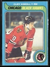 1979 O-Pee-Chee Cliff Koroll #102 card