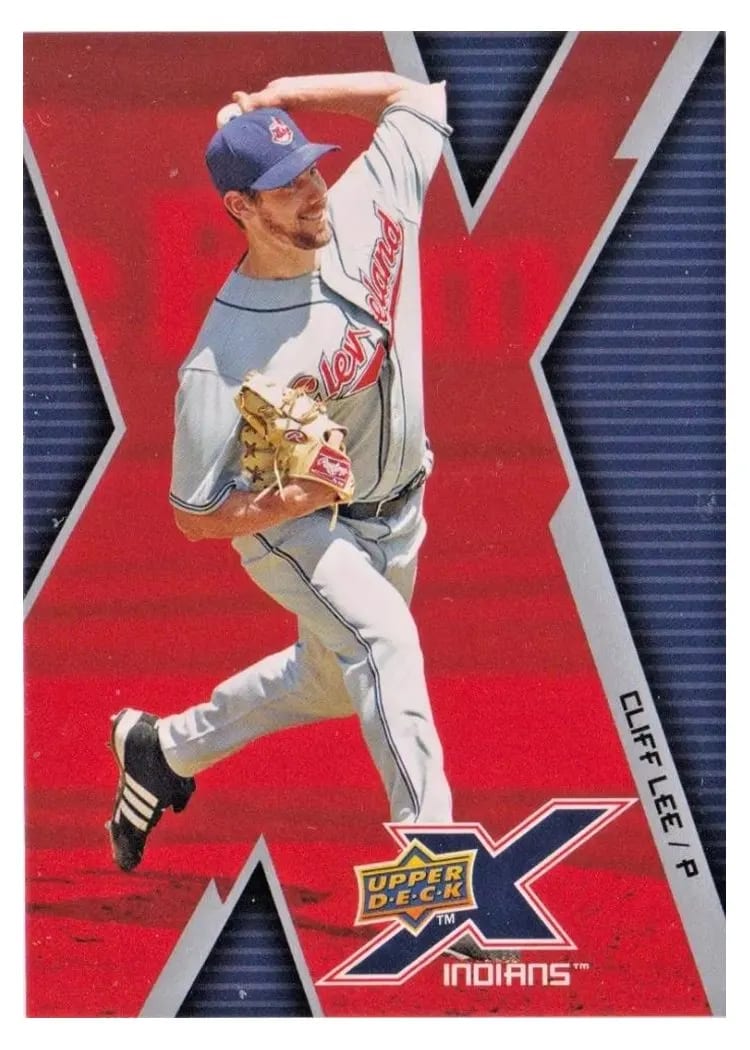 2009 Upper Deck X Cliff Lee #30 card