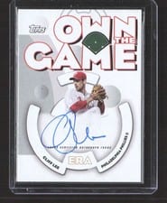 2024 Topps Archives 2006 Topps Baseball Own the Game Autographs Cliff Lee #06OGA-CL card