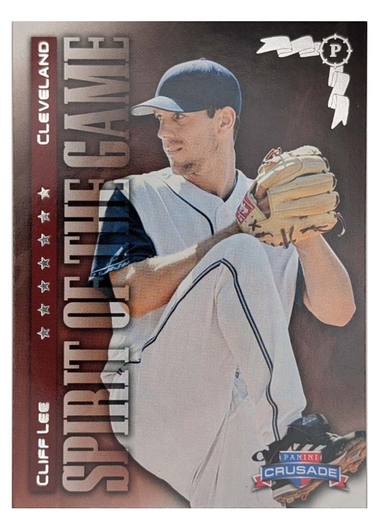 2025 Panini Crusade Spirit of the Game Cliff Lee #24 card