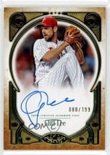 2026 Topps Tier One Prime Performers Autographs Cliff Lee #PPA-CL