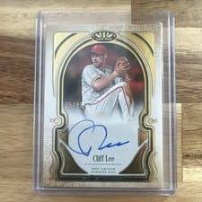 2026 Topps Tier One Tier One Talent Autographs Cliff Lee #T1TA-CL