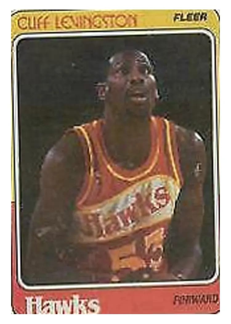 1988 Fleer Cliff Levingston #2 card