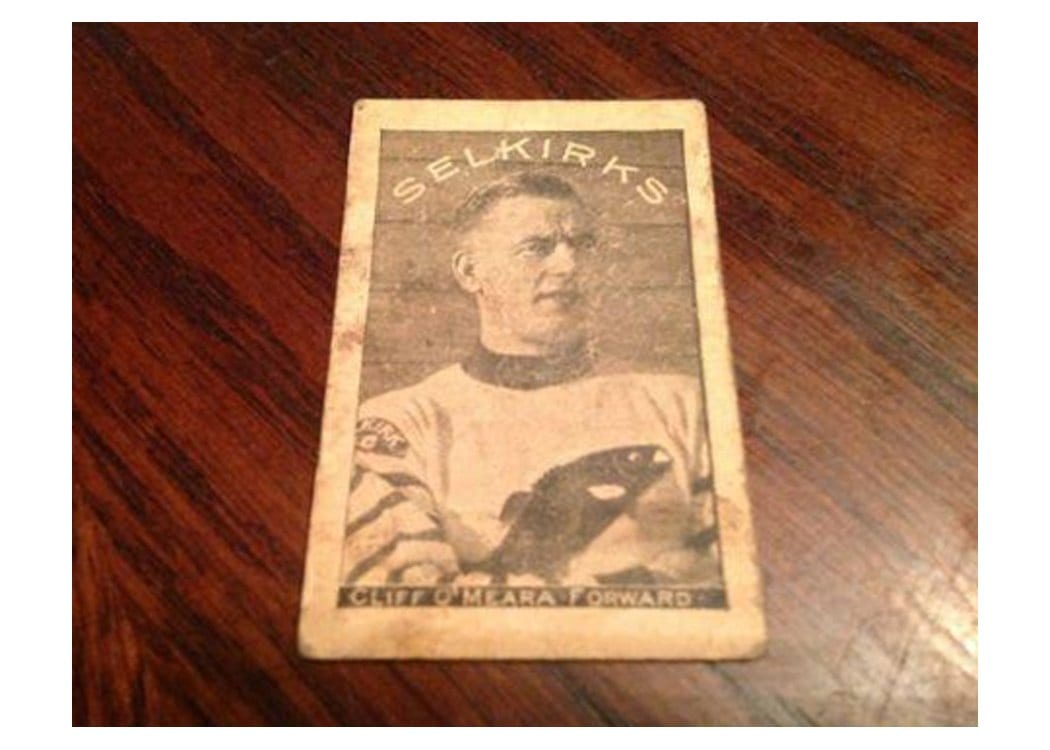 1924 Crescent Selkirks Cliff O'Meara #10 card