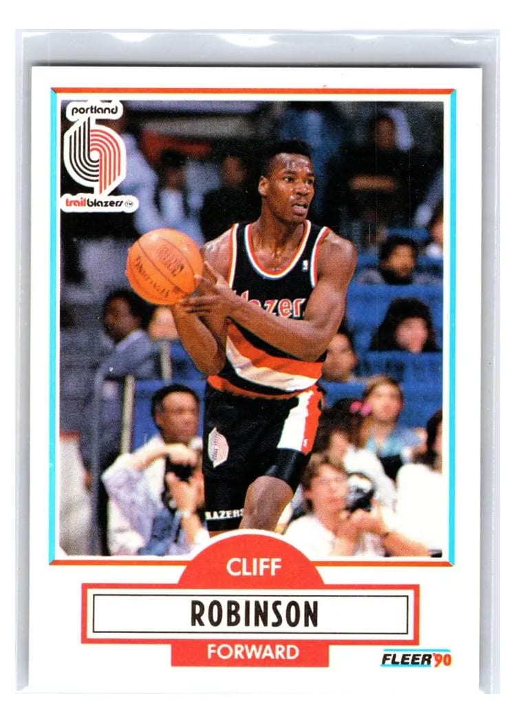 1990 Fleer Cliff Robinson #159 card