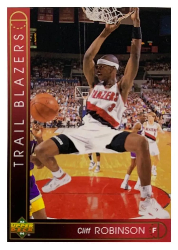 1993 Upper Deck Cliff Robinson #124 card