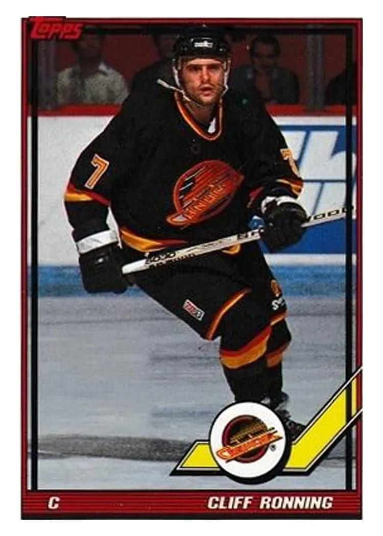 1991 Topps Cliff Ronning #59 card