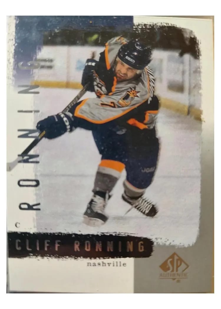 2000 SP Authentic Cliff Ronning #51 card