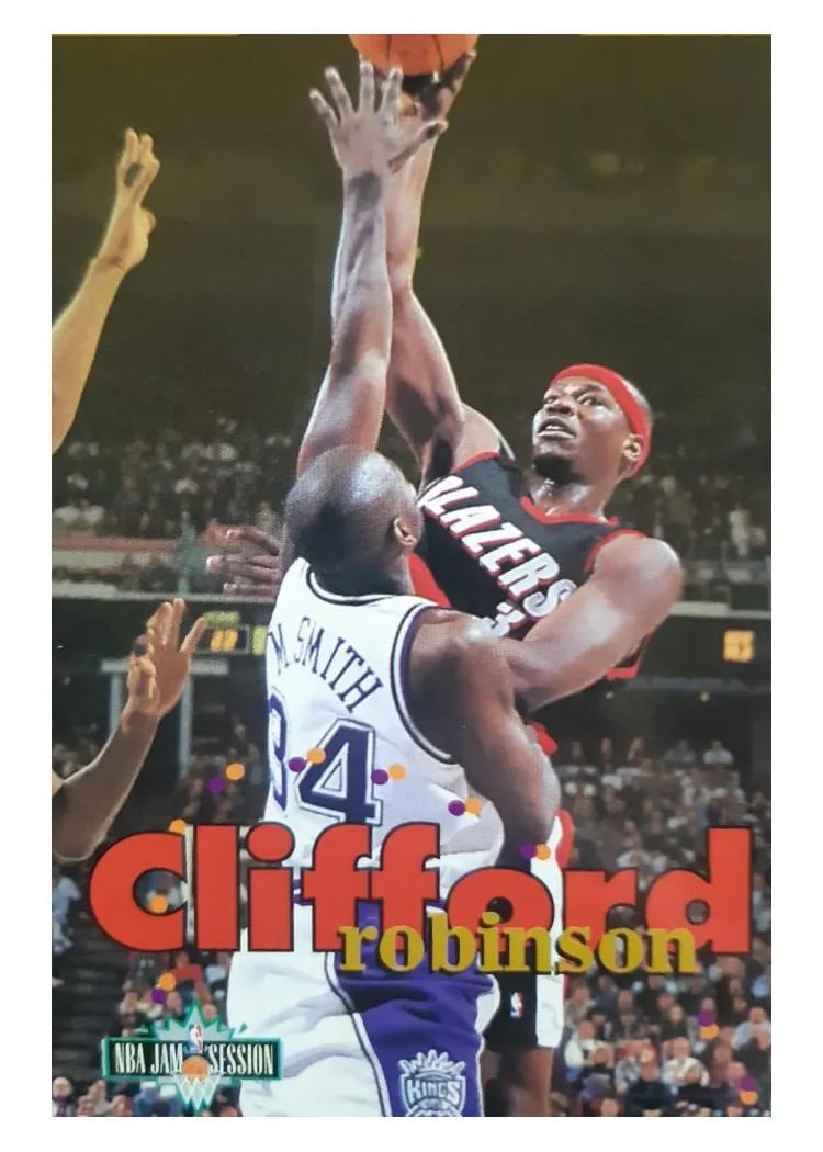1995 Fleer Jam Session Clifford Robinson #88 card