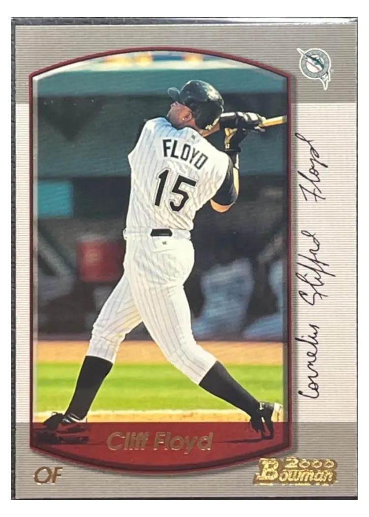 2000 Bowman Cliif Floyd #23 card