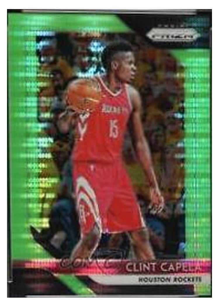 2018-19 Panini Prizm Base Set Clint Capela #74 card