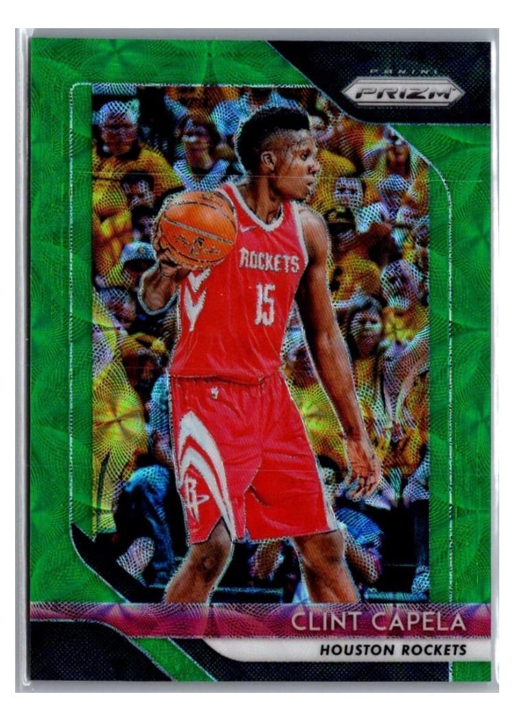 2018-19 Panini Prizm Base Set Clint Capela #74 card