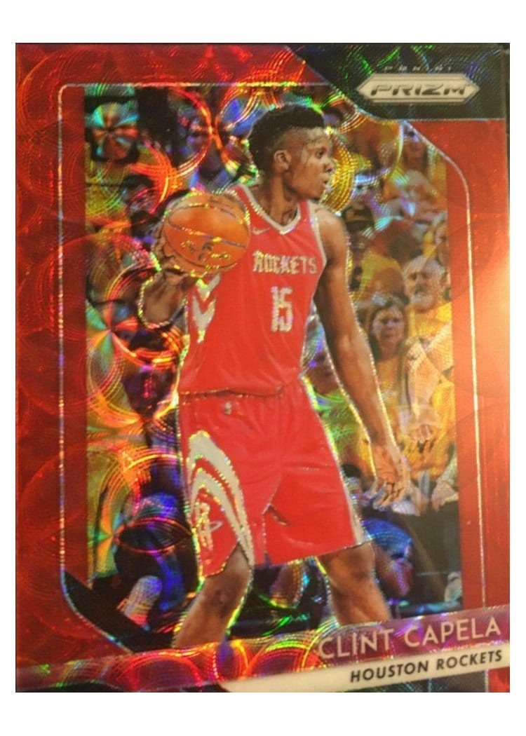 2018-19 Panini Prizm Base Set Clint Capela #74 card