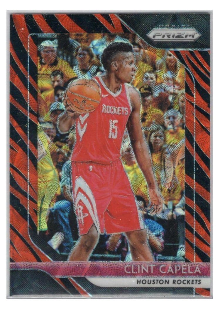 2018-19 Panini Prizm Base Set Clint Capela #74 card